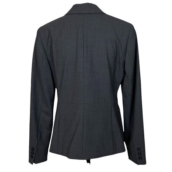 Jones New York Collection Platinum Stretch Grey Blazer Size 4 - Picture 2 of 2